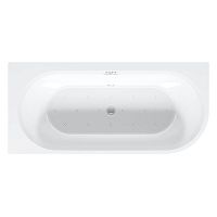 Riho BD05005S1WI1170 Desire Corner Rechts Ванна акриловая 184х84 см, White Glossy - Sparkle System/LED BD05