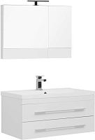 Aquanet 00287702 Нота Комплект мебели для ванной комнаты, белый
