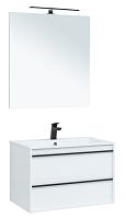 Aquanet 00271955 Lino Комплект мебели для ванной комнаты, белый