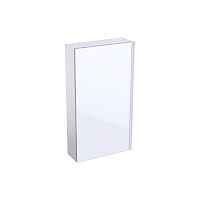 Geberit Acanto 500.639.01.2 Верхний шкафчик , плоский, 450 x 820 x 174 мм, фронтальная часть: белое стекло корпус: белый глянцевый — лакированный
