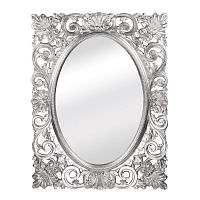 Migliore 30628 Зеркало прямоугольное ажурное 95х73х4 см, серебро