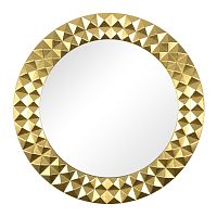 Migliore 30582 Зеркало круглое D80х3.5 см, золото