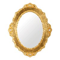 Migliore 24963 Зеркало фигурное 105х85х4.5 см, золото сусальное