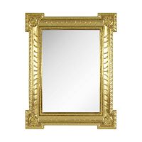 Migliore 26528 Зеркало прямоугольное 91х71х5 см, золото сусальное