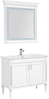 Aquanet 00233125 Селена Комплект мебели для ванной комнаты, белый