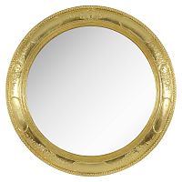 Migliore 26356 Зеркало круглое D87х4 см, золото сусальное