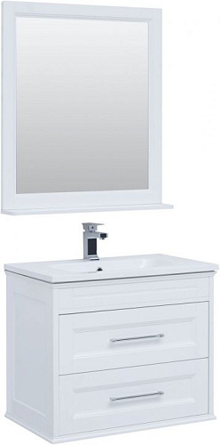 Aquanet 00210630 Бостон Комплект мебели для ванной комнаты, белый купить  в интернет-магазине Сквирел