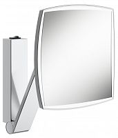 Keuco 17613019004 iLook_move Косметическое зеркало с подсветкой, 20 см, хром