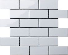 Bonaparte Керамическая мозаика BrickWhite Мозаика купить в интернет-магазине Сквирел
