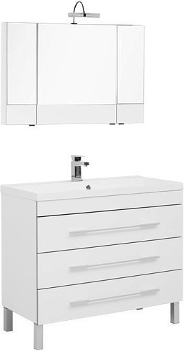 Aquanet 00230322 Верона Комплект мебели для ванной комнаты, белый купить  в интернет-магазине Сквирел