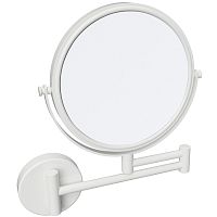 Bemeta 112201514 White Зеркало косметическое D200 мм, двустороннее, белый купить  в интернет-магазине Сквирел