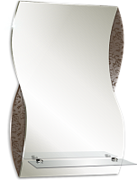 Loranto ФР-00002369 Опал Зеркало, 40х60 см, белое купить  в интернет-магазине Сквирел